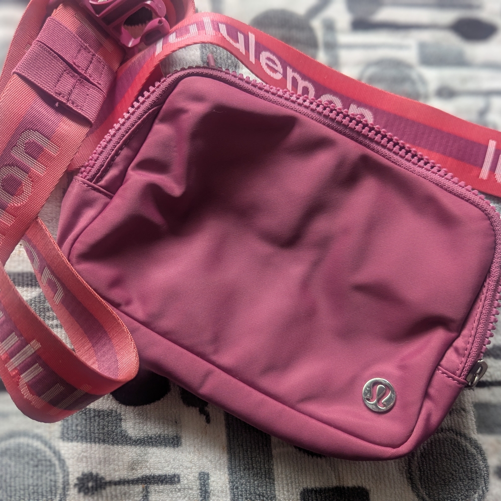 Lululemon Pink Crossbody Bag